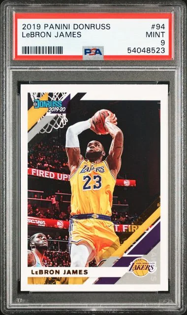 2019 Panini Donruss LeBron James #94 card image