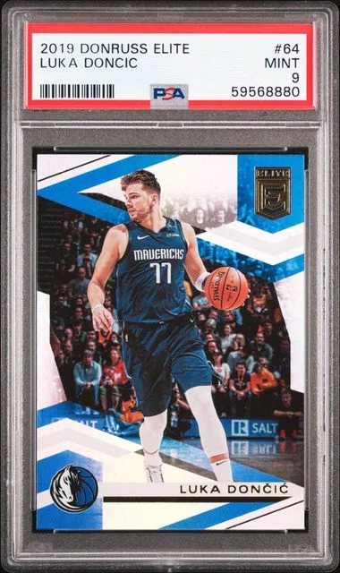 2019 Panini Donruss Luka Doncic Elite #64 card image