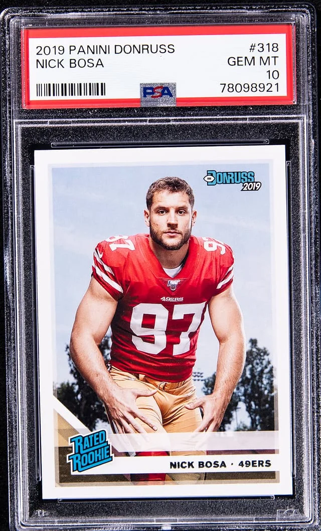 2019 Panini Donruss Nick Bosa #318 card image