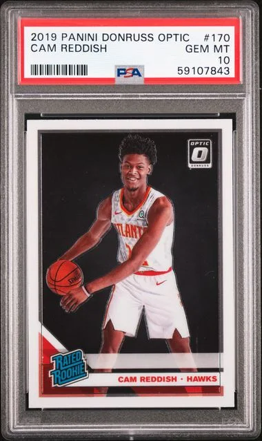 2019 Panini Donruss Optic Cam Reddish #170 card image