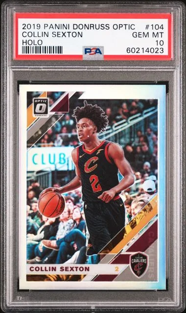 2019 Panini Donruss Optic Collin Sexton #104 card image