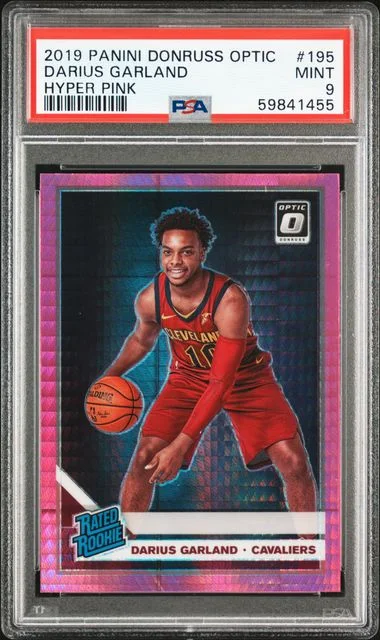 2019 Panini Donruss Optic Darius Garland #195 card image