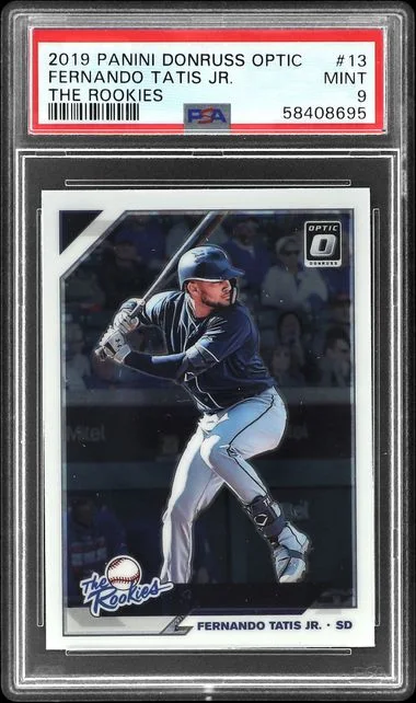 2019 Panini Donruss Optic Fernando Tatis Jr. The Rookies #13 card image