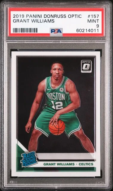 2019 Panini Donruss Optic Grant Williams #157 card image