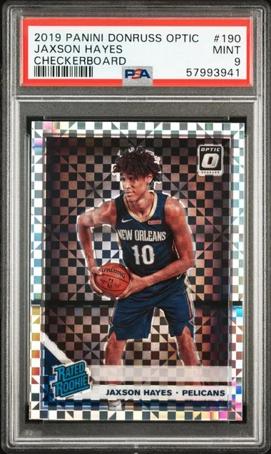 2019 Panini Donruss Optic Jaxson Hayes #190 card image