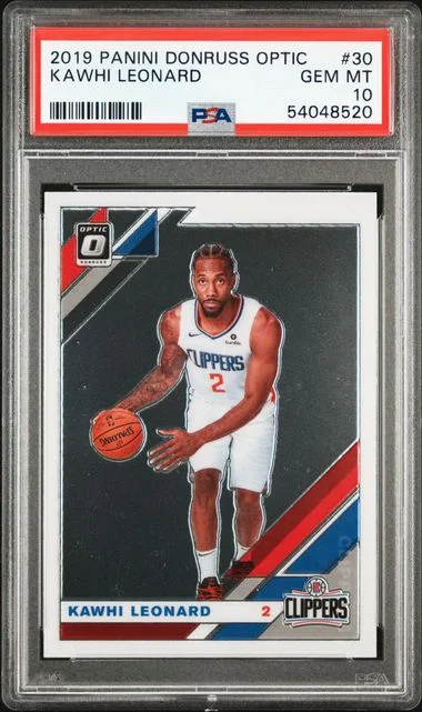 2019 Panini Donruss Optic Kawhi Leonard #30 card image