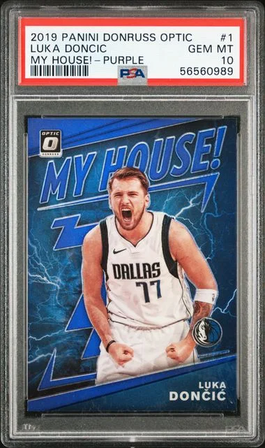 2019 Panini Donruss Optic Luka Doncic My House! #1 card image