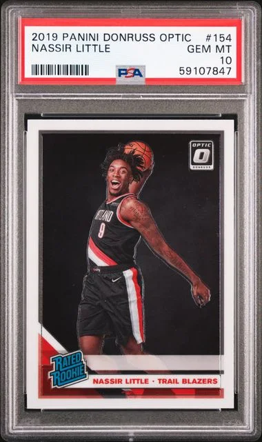 2019 Panini Donruss Optic Nassir Little #154 card image