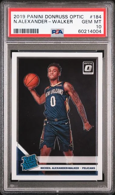 2019 Panini Donruss Optic Nickeil Alexander-Walker #184 card image
