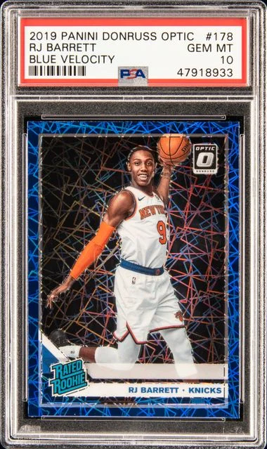 2019 Panini Donruss Optic Rj Barrett #178 card image