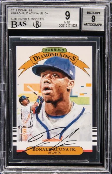 2019 Panini Donruss Ronald Acuna Jr. #16 card image