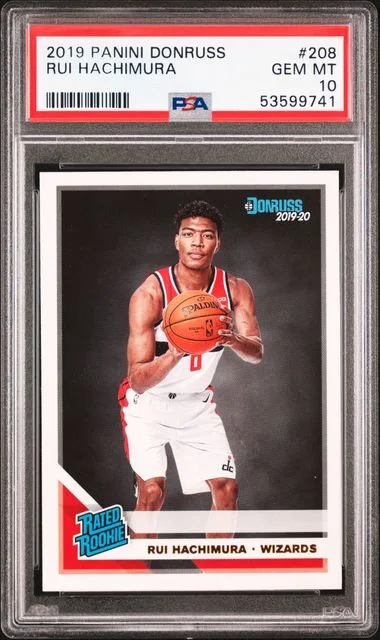2019 Panini Donruss Rui Hachimura #208 card image