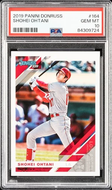 2019 Panini Donruss Shohei Ohtani #164 card image