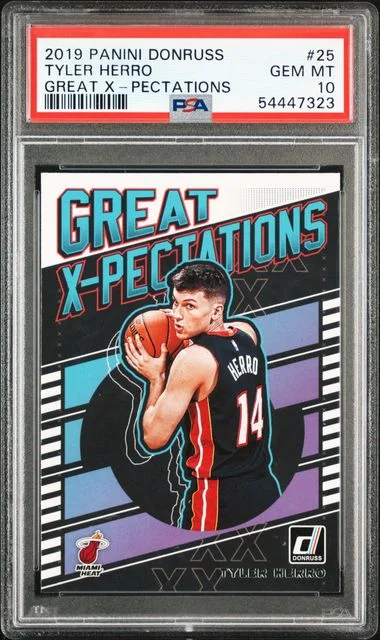2019 Panini Donruss Tyler Herro Great X-Pectations #25 card image