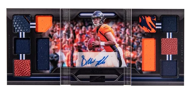 2019 Panini Drew Lock Playbook Vault #VTA-DL card image