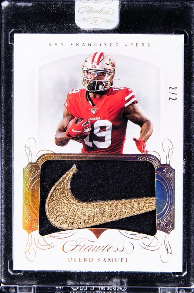 2019 Panini Flawless Deebo Samuel Nike Swatches #FS11 card image