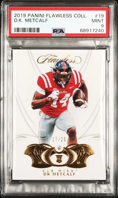 2019 Panini Flawless D.K. Metcalf Gem Collegiate #19 card image
