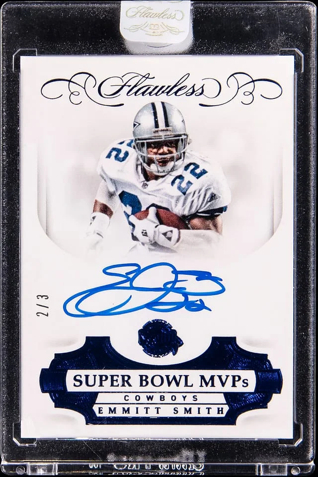 2019 Panini Flawless Emmitt Smith Super Bowl MVPs #SB-XXVIII card image