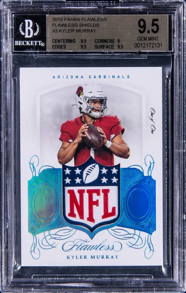 2019 Panini Flawless Kyler Murray NFL Shield Shields #FS3 card image