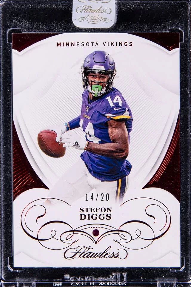 2019 Panini Flawless Stefon Diggs #38 card image