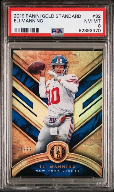 2019 Panini Gold Standard Eli Manning #32 card image