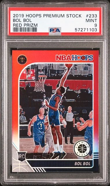 2019 Panini Hoops Bol Bol Red Prizm #233 card image