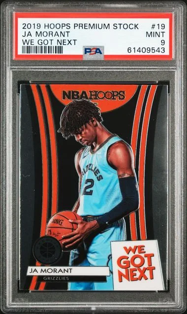 2019 Panini Hoops Ja Morant We Got Next #19 card image