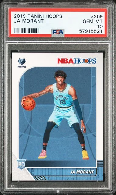 2019 Panini Hoops Ja Morant #259 card image