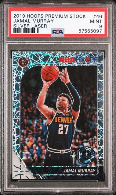 2019 Panini Hoops Jamal Murray Silver Laser #46 card image