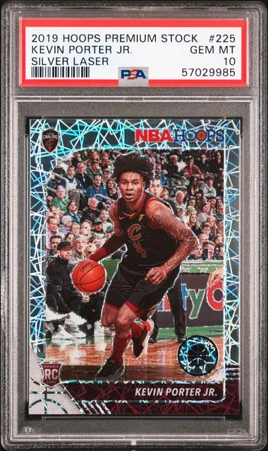 2019 Panini Hoops Kevin Porter Jr. Silver Laser #225 card image