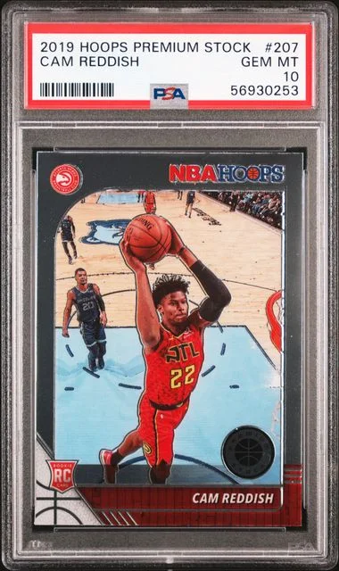 2019 Panini Hoops Premium Stock Cam Reddish #207 card image
