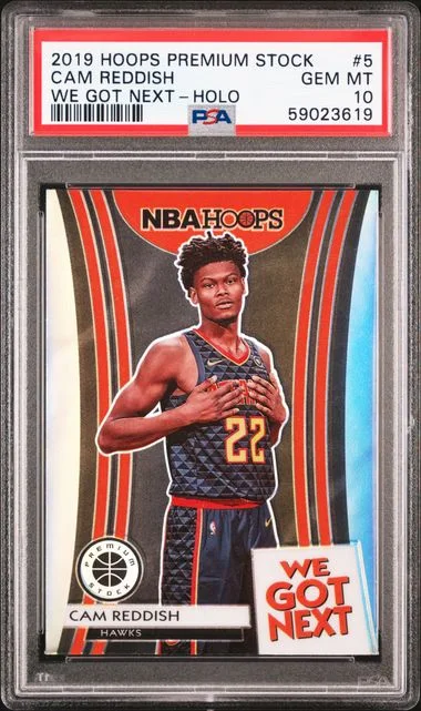 2019 Panini Hoops Premium Stock Cam Reddish We Got Next Holo #5 card image