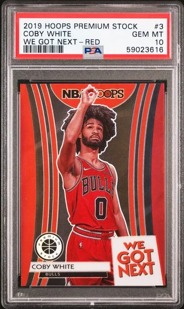2019 Panini Hoops Premium Stock Coby We Got Next Red #3 card image