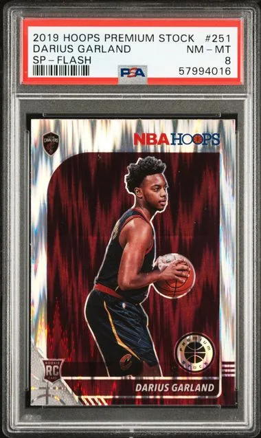 2019 Panini Hoops Premium Stock Darius Garland #251 card image