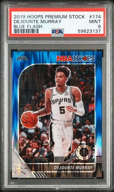 2019 Panini Hoops Premium Stock Dejounte Murray #174 card image