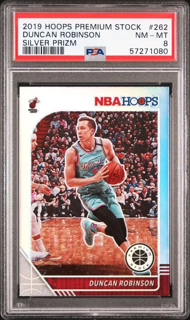 2019 Panini Hoops Premium Stock Duncan Robinson #262 card image