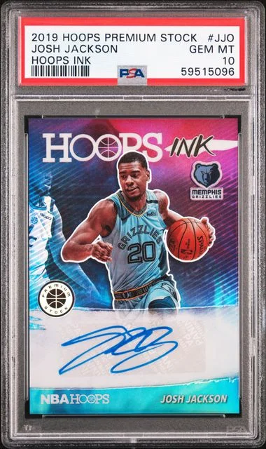 2019 Panini Hoops Premium Stock Josh Jackson Hoops Ink #JJO card image