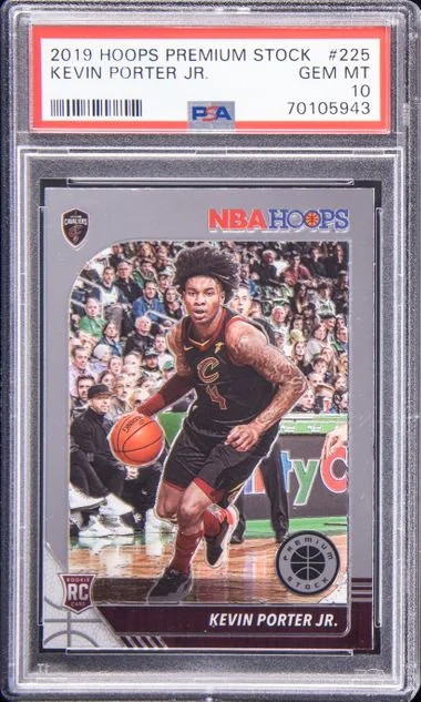 2019 Panini Hoops Premium Stock Kevin Porter Jr. #225 card image
