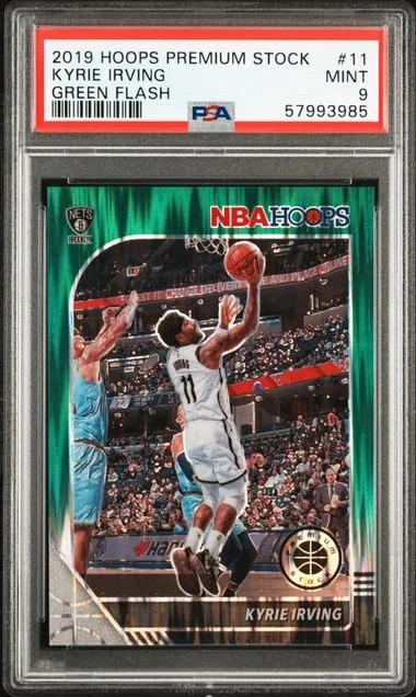 2019 Panini Hoops Premium Stock Kyrie Irving #11 card image