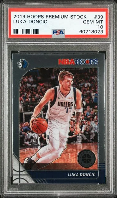 2019 Panini Hoops Premium Stock Luka Doncic #39 card image