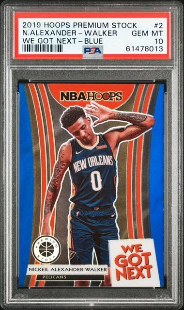 2019 Panini Hoops Premium Stock Nickeil Alexander-Walker We Got Next #2 card image