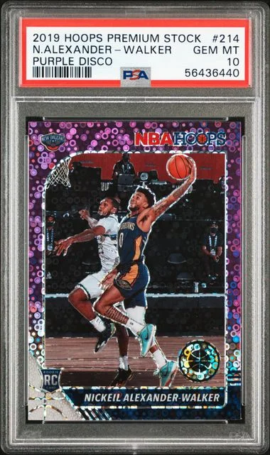 2019 Panini Hoops Premium Stock Nickeil Alexander-Walker #214 card image