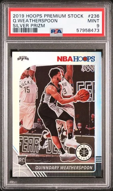 2019 Panini Hoops Premium Stock Quinndary Weatherspoon #236 card image