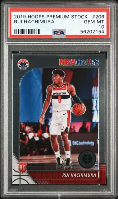 2019 Panini Hoops Premium Stock Rui Hachimura #206 card image