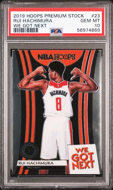 2019 Panini Hoops Premium Stock Rui Hachimura We Got Next #23 card image