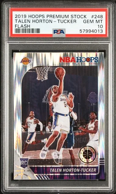 2019 Panini Hoops Premium Stock Talen Horton-Tucker #248 card image