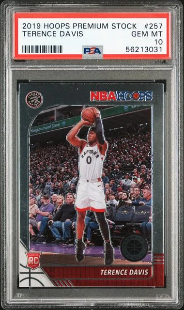 2019 Panini Hoops Premium Stock Terence Davis #257 card image
