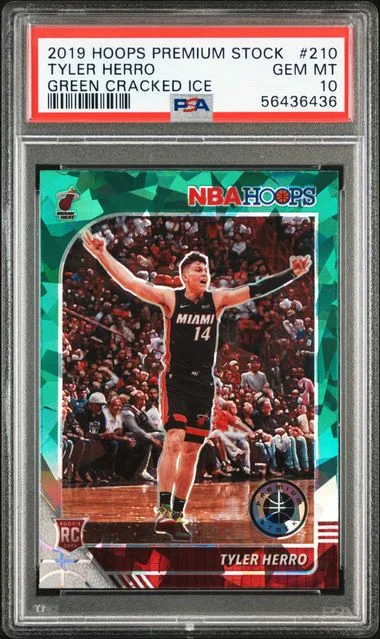 2019 Panini Hoops Premium Stock Tyler Herro #210 card image
