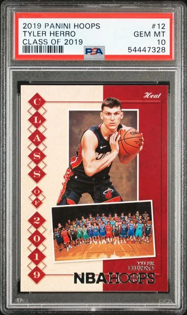 2019 Panini Hoops Tyler Herro Class Of 2019 #12 card image