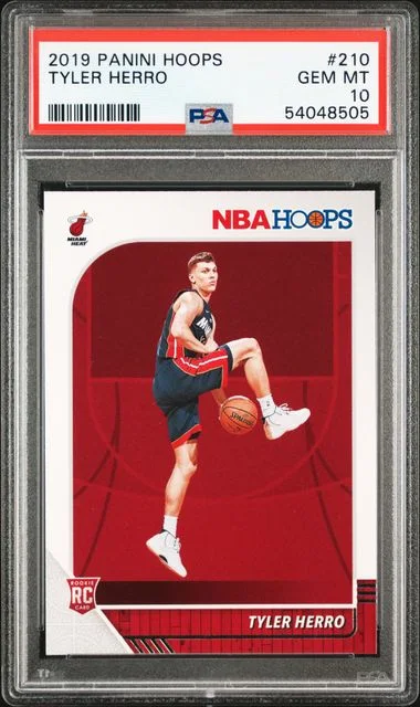 2019 Panini Hoops Tyler Herro #210 card image